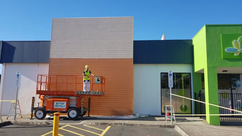 Commercial Painters are painting in Melbourne